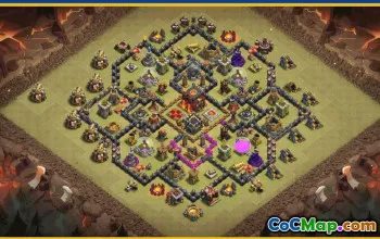 CoC Town Hall 10 Base Layouts & Maps | Home, Farming, Trophy #28904