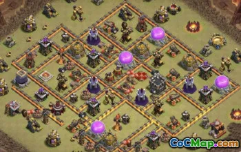 CoC Town Hall 10 Base Layouts & Maps - Home & War Bases #16613