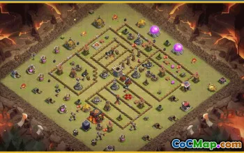 CoC Town Hall 10 Base Layouts & Maps | Home, War, Link #28947