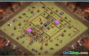 CoC Town Hall 10 Base Layouts & Maps | Home, War & More #28781