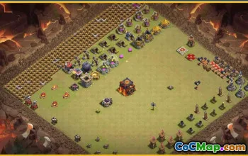 CoC Town Hall 10 Base Layouts & Maps | Progress & Home Village #28621