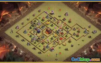 CoC Town Hall 10 Base Layouts & Maps | Trophy, Farming & More #28252