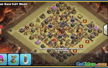 CoC Town Hall 10 Base Layouts & Maps | Trophy & War Bases #30478
