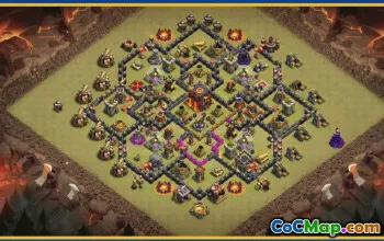 CoC Town Hall 10 Base Layouts & Maps | Trophy, War, Farming #29755