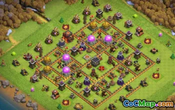 Coc Town Hall 10 Layouts: Trophy, War & Home Maps #16118