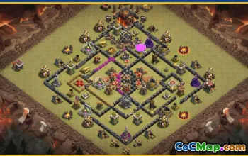 CoC Town Hall 10 Base Layouts & War Maps | Copy & Link #28902
