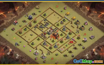 CoC Town Hall 10 Base Layouts & War Maps | Copy & Share #27862