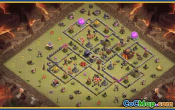 CoC Town Hall 10 Base Layouts & War Maps | Free Downloads #29078