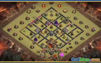 CoC Town Hall 10 Base Layouts & War Maps | Free Links #28900