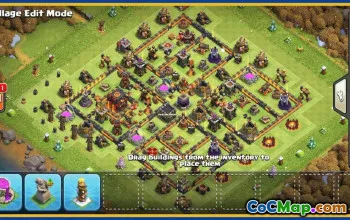 CoC Town Hall 10 Base Layouts & War Maps | Home & Trophy Bases #30481