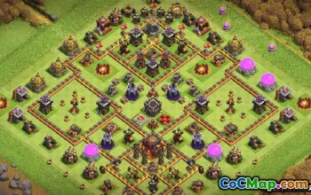 Coc Town Hall 10 Layouts: War, Trophy & Home Maps #14304