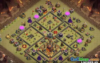 Coc Town Hall 10 Layouts: War, Trophy & Home Maps #14358