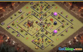 CoC Town Hall 10 Base Layouts with Links | War, Trophy & More #28964