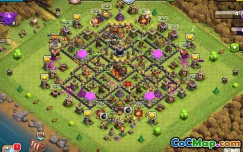 CoC Town Hall 10 Farming Base Layouts & Maps #17543