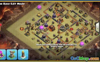 CoC Town Hall 10 Layouts & Base Maps | War, Trophy, Home Village #30347