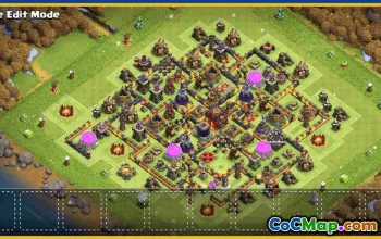 CoC Town Hall 10 Layouts | War, Trophy & Home Village Bases #30083