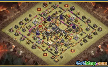 CoC Town Hall 11 Base Layouts & Copy Links | Trophy & Farming Bases #29376