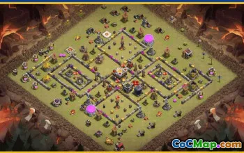 CoC Town Hall 11 Base Layouts & Defense Maps | Home & War Bases #29405