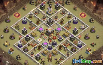 CoC Town Hall 11 Base Layouts & Farming Maps | Copy & Download #27732