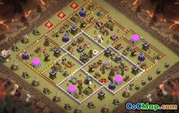 CoC Town Hall 11 Base Layouts & Farming Maps | Home & War Bases #32434