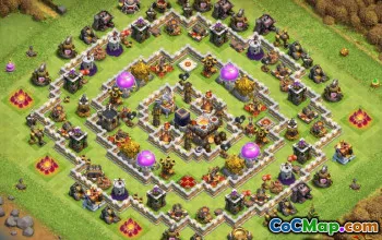 COC Town Hall 11 Baslayouter: Jordbruk, Trophy & Hybrid #14278
