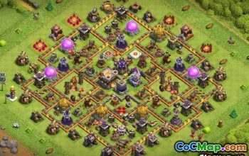 CoC Town Hall 11 Base Layouts: Farming & Trophy Maps #12291
