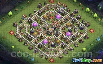 CoC Town Hall 11 Base Layouts: Farming & Trophy Maps #16940