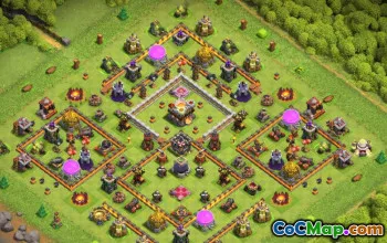 Layout base del municipio CoC 11: Agricoltura, Trofeo e altro #16579