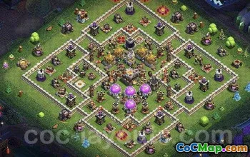 CoC Town Hall 11 Base Layouts: Farming, Trophy & War Maps #16698