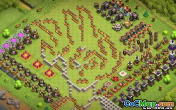 Primăria COC 11 Aspecte de bază: Hărți de distracție și progres #13177