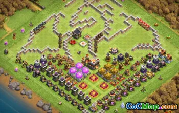 Coc Town Hall 11 기본 레이아웃 : Funny & Progress Maps #13944