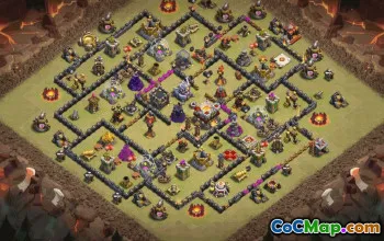 CoC Town Hall 11 & Base Layouts | Home, Trophy, War, Map #32401