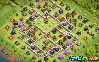 Coc Town Hall 11 Base Layouts: Home Village & War Maps #12959