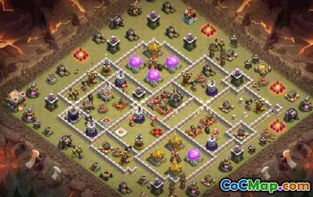 CoC Town Hall 11 Base Layouts: Home Village & War Maps #15813