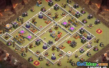 Layouts de base da prefeitura de CoC 11: Links para casa, guerra e mapa #14404