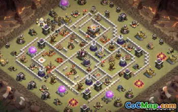 CoC Town Hall 11 Base Layouts: Home, War & Trophy Maps #12505