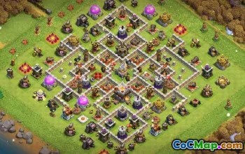 CoC Town Hall 11 Base Layouts: Home, War & Trophy Maps #15342