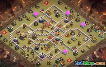CoC Town Hall 11 Base Layouts: Home, War & Trophy Maps #16194