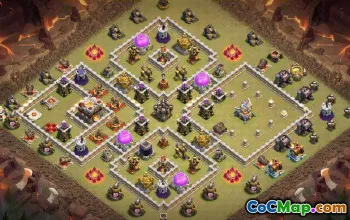 CoC Town Hall 11 Base Layouts: Home, War & Trophy Maps #17239