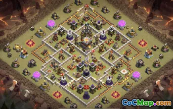 CoC Town Hall 11 Base Layouts: Home, War & Trophy Maps #17287