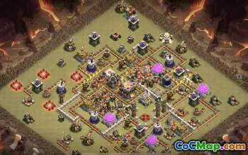 CoC Town Hall 11 Base Layouts: Home, War & Trophy Maps #27159