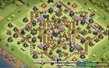 CoC Town Hall 11 Base Layouts + Link | War, Trophy & Farming #33955