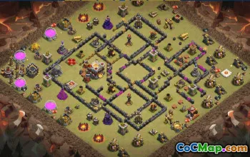 CoC Town Hall 11 Base Layouts & Link - War, Trophy & More #31428