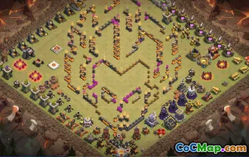 CoC Town Hall 11 Base Layouts & Links | Funny, War, Trophy #30657