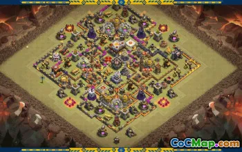 CoC Town Hall 11 Base Layouts & Links | Home, Trophy & Farming #30543
