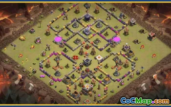 CoC Town Hall 11 Base Layouts & Links | Home, Trophy, War Maps #29779