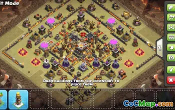 CoC Town Hall 11 Base Layouts & Links | Home, War, Trophy Maps #32657
