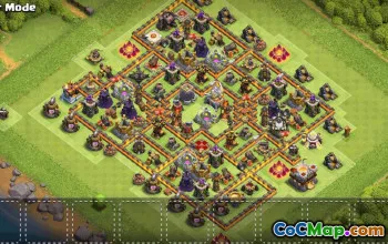 CoC Town Hall 11 Base Layouts & Links | Home, War, Trophy Maps #33207