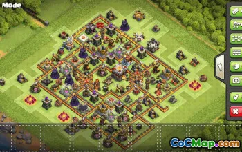 CoC Town Hall 11 Base Layouts & Links | Home, War, Trophy Maps #33525