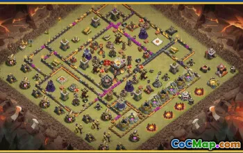 CoC Town Hall 11 Base Layouts & Links | Trophy, Farming, Home Village #28140